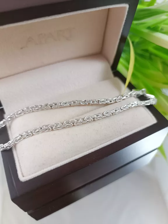 PIĘKNA SREBRNA BRANSOLETKA 7,93 G 925