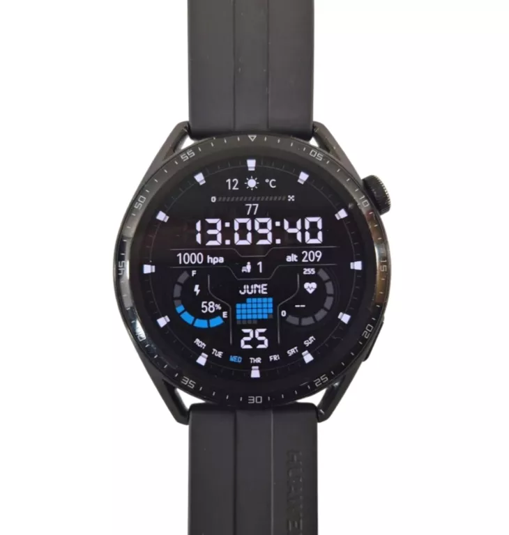 ZEGAREK SMARTWATCH HUAWEI WATCH GT 3 46MM CZARNY (JPT-B29)