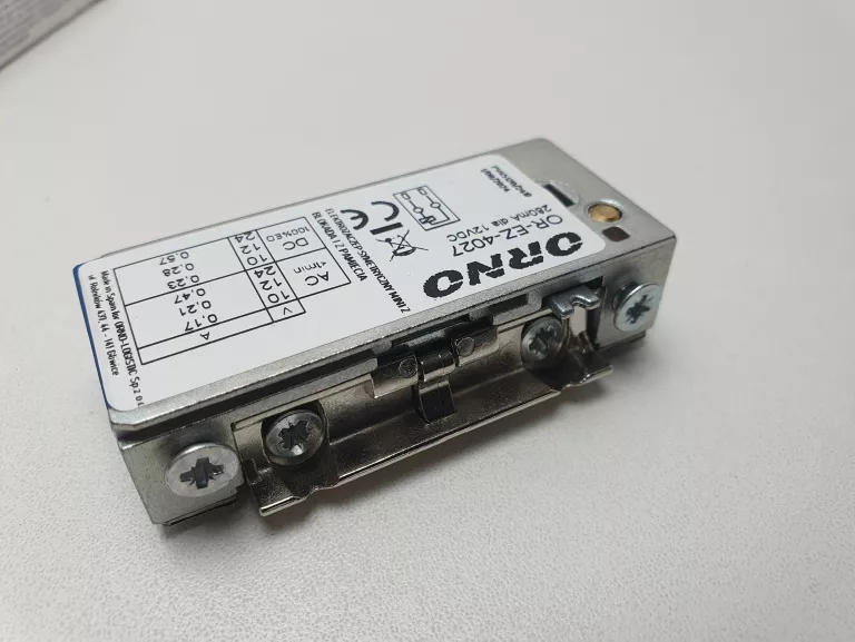 ELEKTROZACZEP SYMETRYCZNY MINI NISKOPRĄDOWY PAMIĘĆ BLOKADA ORNO OR-EZ-4027