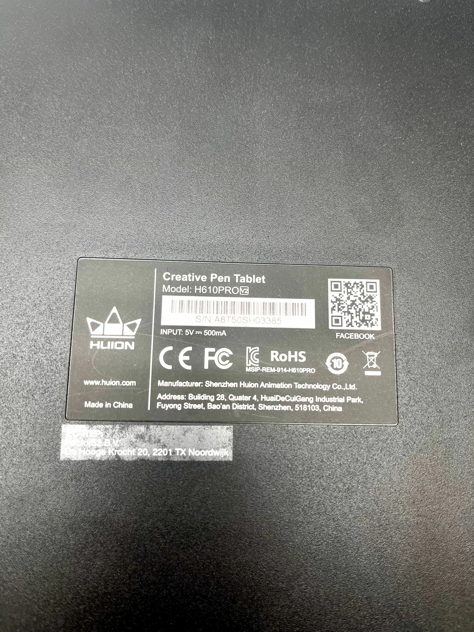 tablet-huion-h610pro-ean-gtin-0019783450940