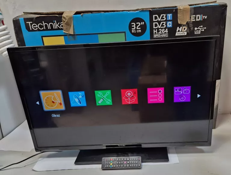 TELEWIZOR LED TECHNIKA 32" HD READY CZARNY (32-278-AW15)