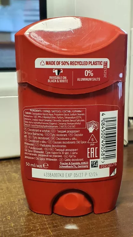ANTYPERSPIRANT OLD SPICE WHITEWATER 50 ML