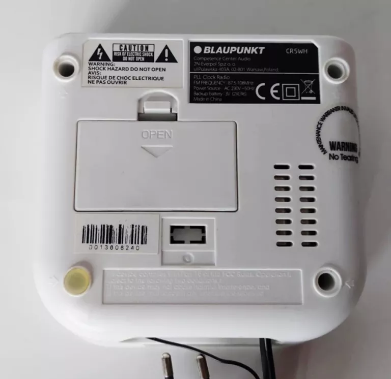 RADIOBUDZIK BLAUPUNKT CR5WH BUDZIK ZEGAREK RADIO