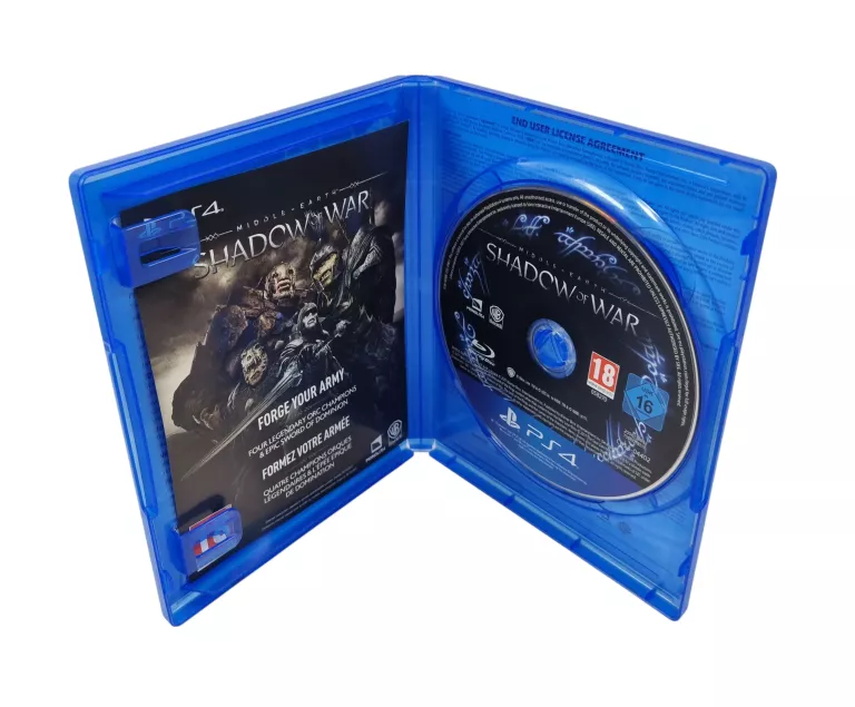 ŚRÓDZIEMIE: CIEŃ WOJNY SHADOW OF WAR PS4 PL