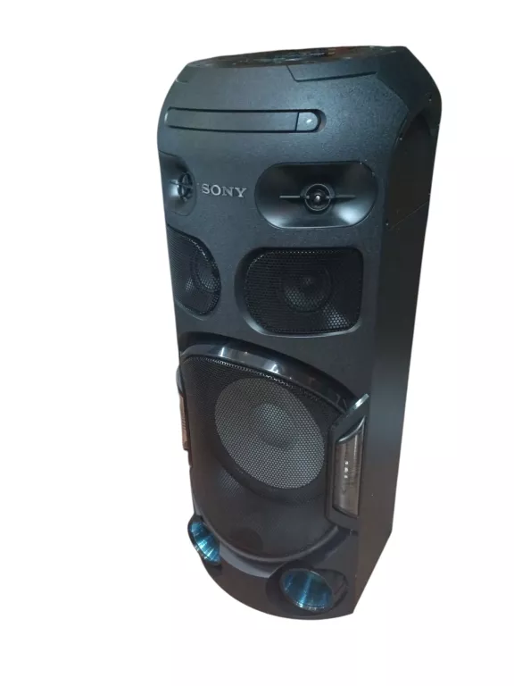 GŁOŚNIK PRZENOŚNY SONY MHC-V42D CZARNY 115 W BASU JET BASS BOOSTER
