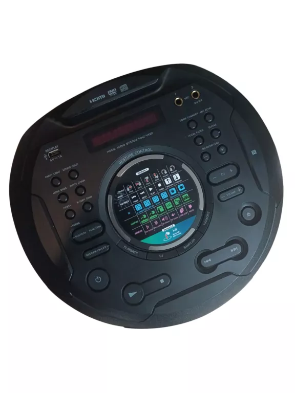GŁOŚNIK PRZENOŚNY SONY MHC-V42D CZARNY 115 W BASU JET BASS BOOSTER