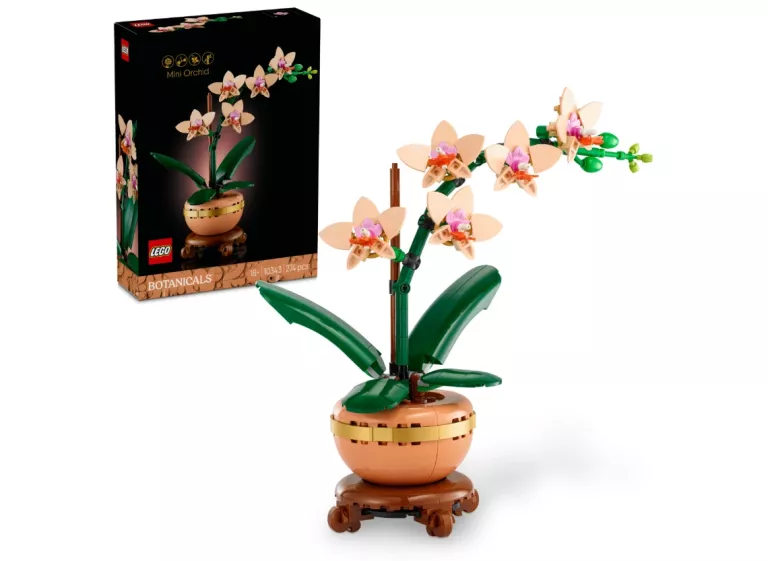 LEGO ICONS 10343 MAŁA ORCHIDEA