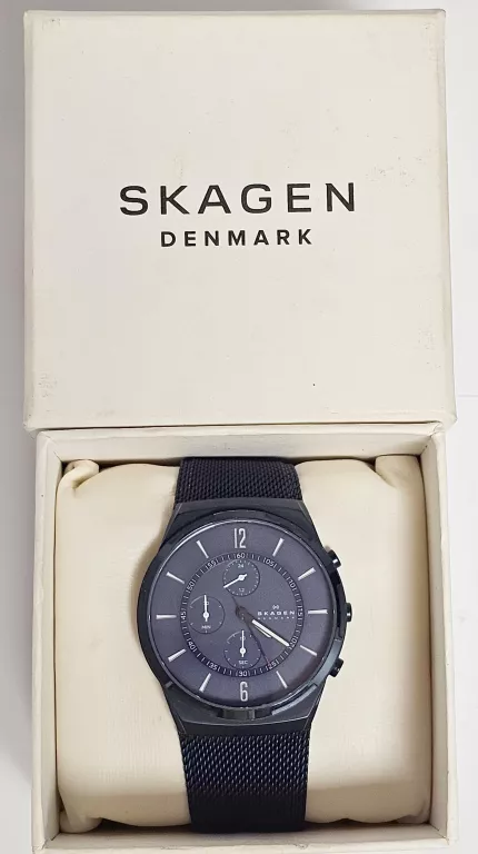 ZEGAREK SKAGEN MELBYE SKW6803 GRANATOWY + PUDEŁKO