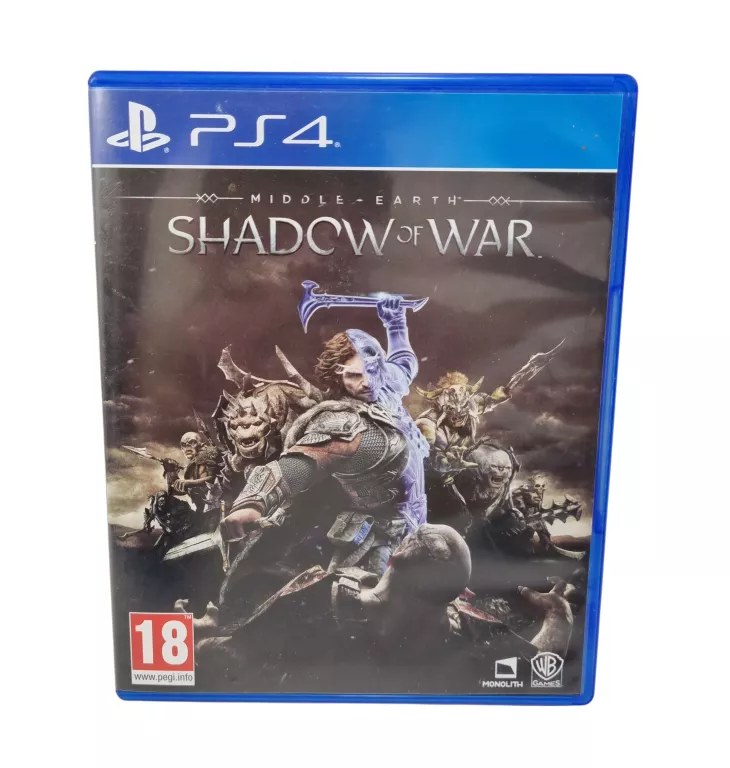 ŚRÓDZIEMIE: CIEŃ WOJNY SHADOW OF WAR PS4 PL