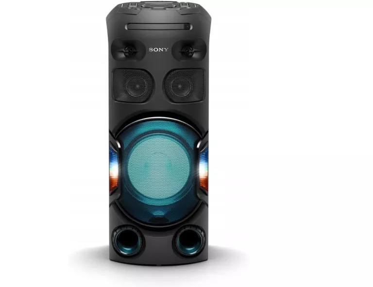 GŁOŚNIK PRZENOŚNY SONY MHC-V42D CZARNY 115 W BASU JET BASS BOOSTER