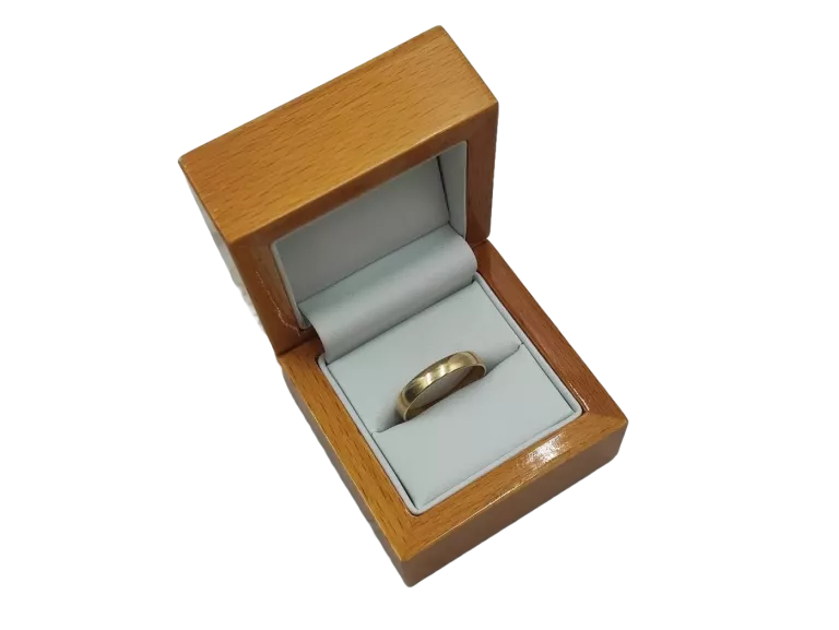 MĘSKA ZŁOTA OBRĄCZKA 585 2,95G R: 24