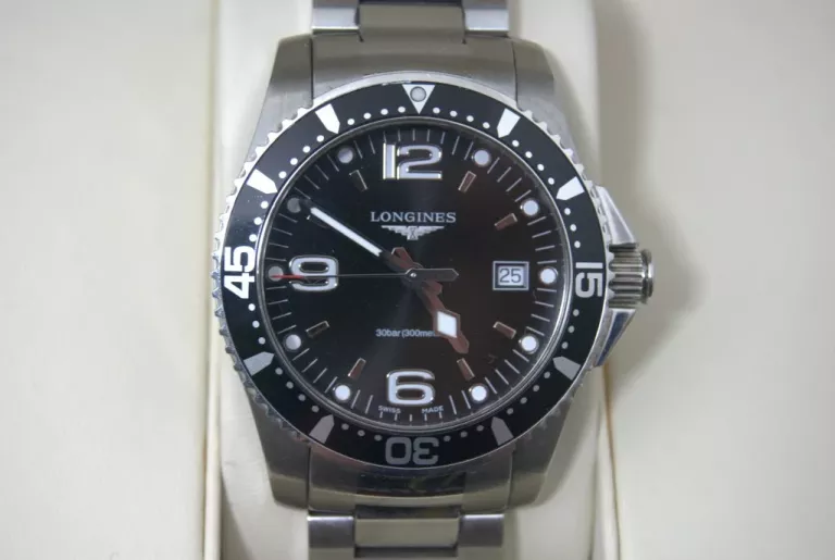 ZEGAREK LONGINES HYDROCONQUEST L3.740.4.56.6 41MM