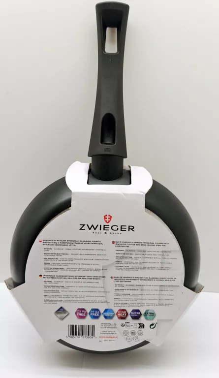 PATELNIA 24 CM MULTIMA ZWIEGER TŁOCZONE ALUMINIUM - INDUKCYJNA