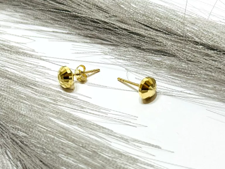 zlote-kolczyki-pr585-kulki-lekko-plaskie-chrobrego-44-radom