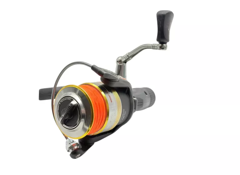 KOŁOWROTEK JAXON MAGNET CARP FRXL 400 + PRZYNĘTY WĘDKARSKIE 23 SZTUKI