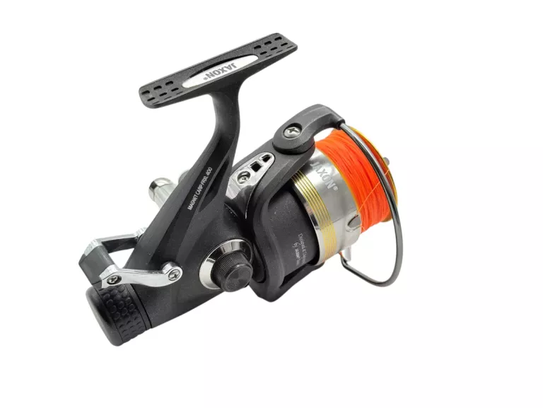 KOŁOWROTEK JAXON MAGNET CARP FRXL 400 + PRZYNĘTY WĘDKARSKIE 23 SZTUKI