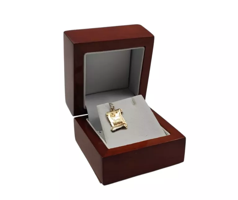 ZŁOTA ZAWIESZKA ZNAK ZODIAKU KOZIOROŻEC PRÓBY 585/14K