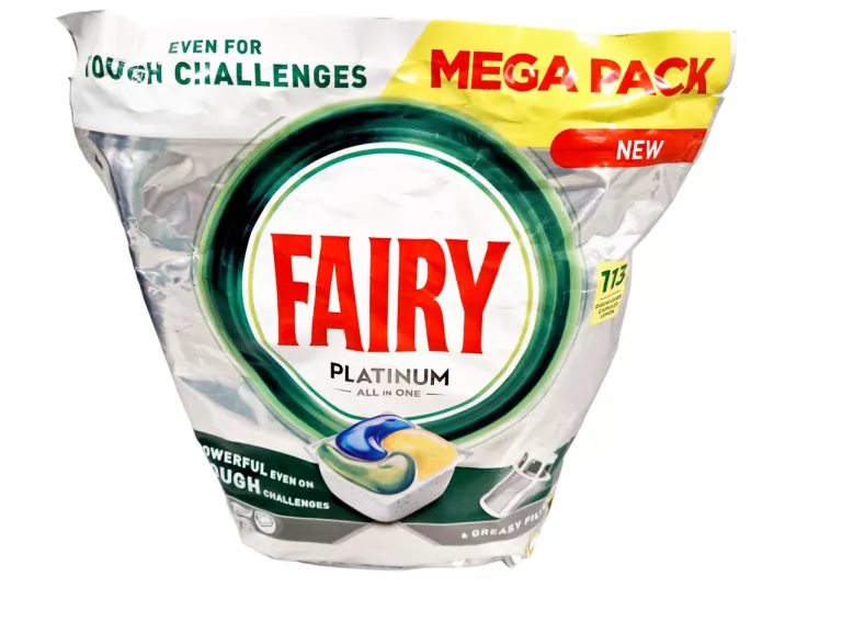 FAIRY PLATINUM ALL IN ONE KAPSUŁKI DO ZMYWARKI 113 SZT
