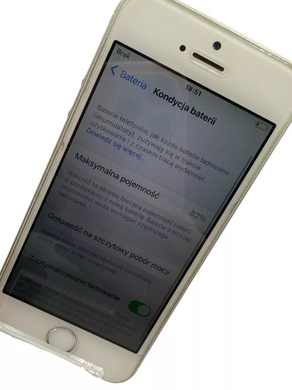 TELEFON IPHONE SE 16 GB 82%