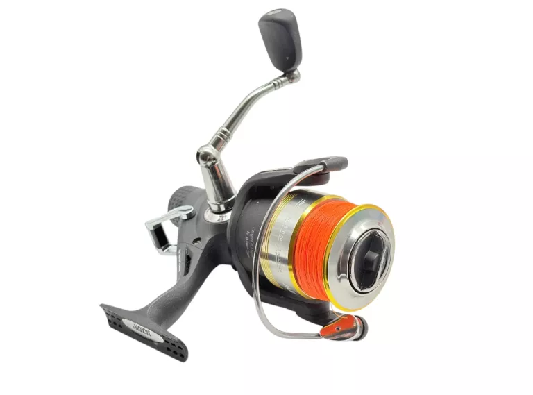 KOŁOWROTEK JAXON MAGNET CARP FRXL 400 + PRZYNĘTY WĘDKARSKIE 23 SZTUKI