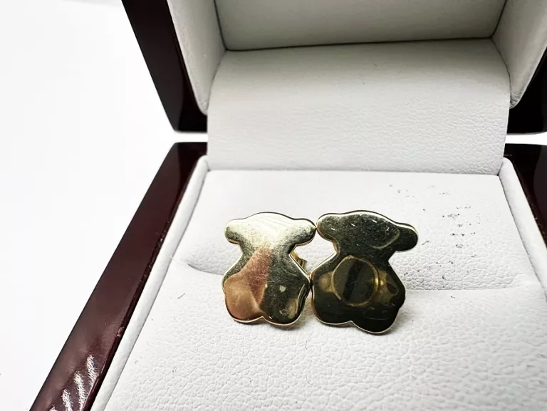 ŚLICZNE KOLCZYKI 1,52G PRÓBA 585
