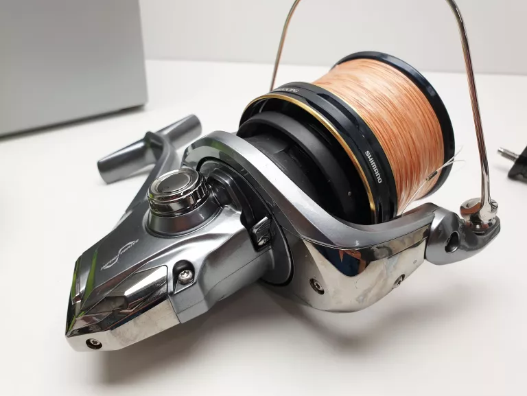 KOŁOWROTEK SHIMANO POWER AERO 14000PG XSC KOMPLET