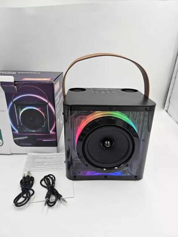 GŁOŚNIK BEZPRZEWODOWY HYKKER 240458-KS Z KARAOKE