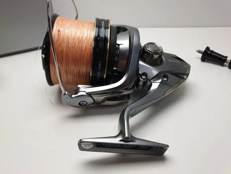 KOŁOWROTEK SHIMANO POWER AERO 14000PG XSC KOMPLET