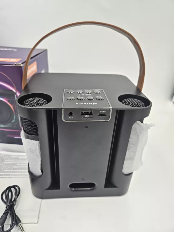 GŁOŚNIK BEZPRZEWODOWY HYKKER 240458-KS Z KARAOKE