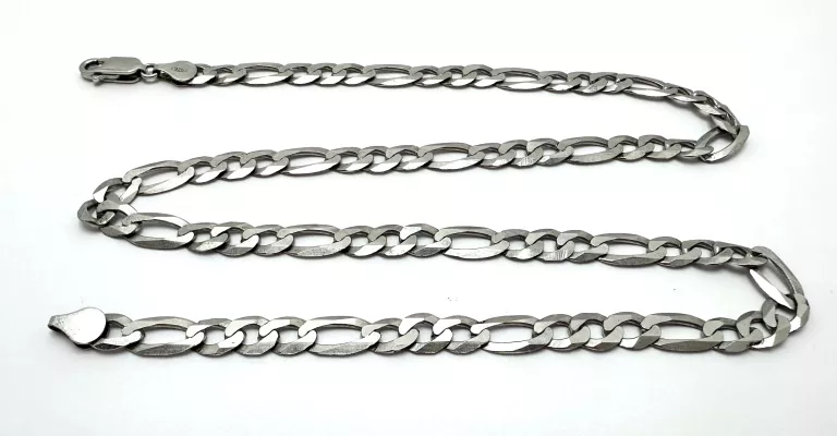 SREBRNY ŁAŃCUSZEK PANCERKA 925 17,56G 50CM