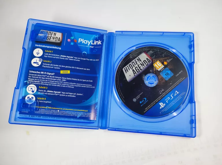 GRA NA PS4 UKRYTY PLAN / HIDDEN AGENDA