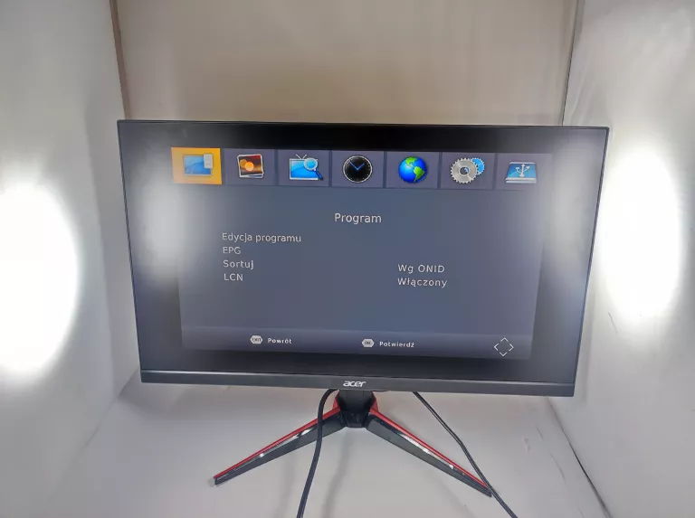 MONITOR ACER NITRO VGO SERIES 23,8" VG240 KOMPLET GWARANCJA