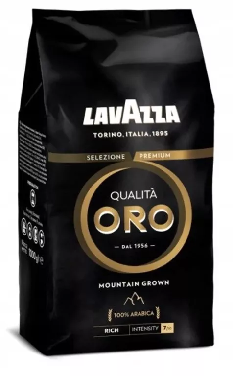 KAWA ZIARNISTA ARABICA LAVAZZA QUALITA ORO MOUNTAIN GROWN 1000 G