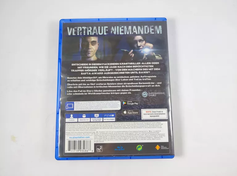 GRA NA PS4 UKRYTY PLAN / HIDDEN AGENDA