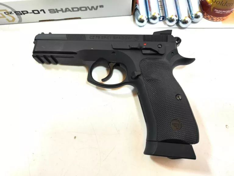WIATRÓWKA CZ SP-01 SHADOW PUD + KABURA KULKI GAZ