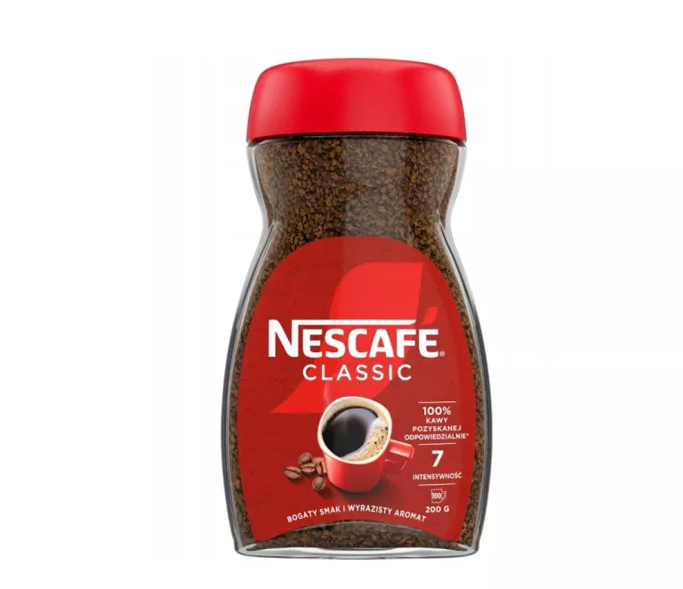 NESCAFE KAWA ROZPUSZCZALNA CLASSIC 200G