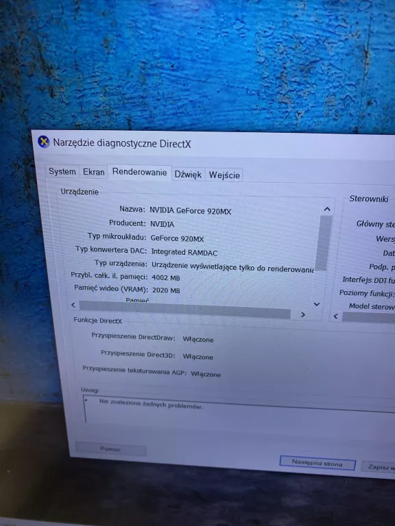 LAPTOP LENOVO IDEAPAD 320S-15IKB I3-7100U 4GB RAM 1TB HDD