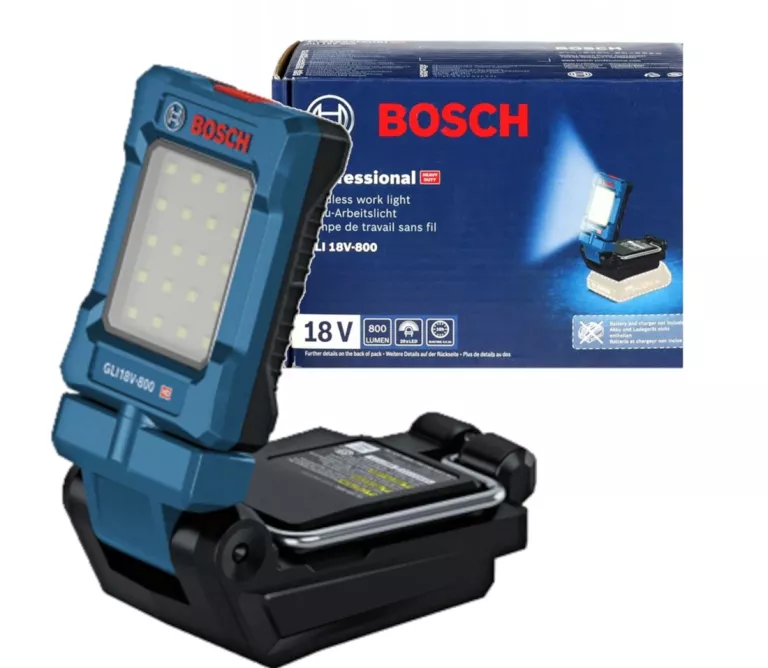 LATARKA AKUMULATOROWA 18V 800 LUMENÓW GLI 18V-800 BOSCH 4053423246872