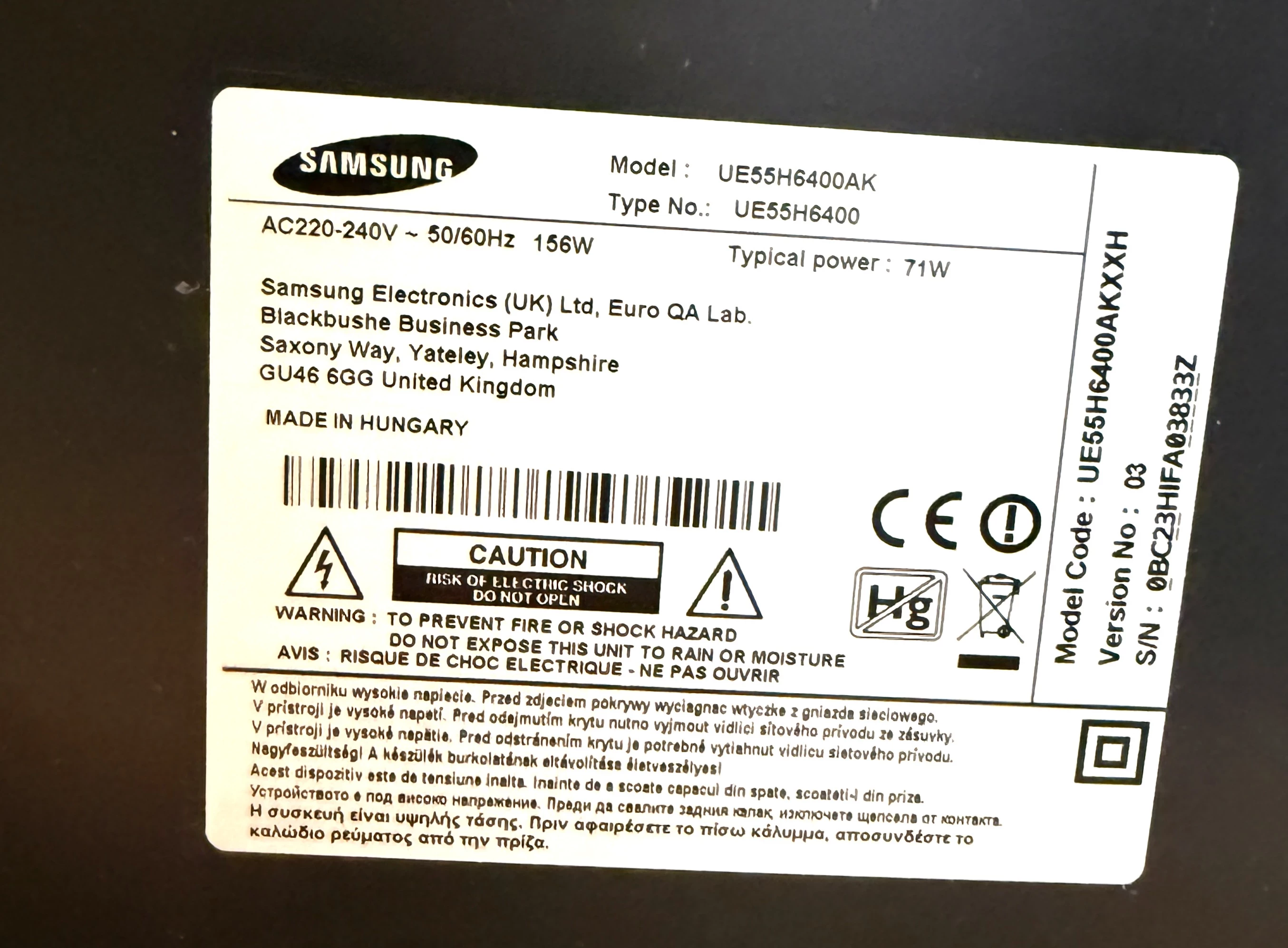 telewizor-samsung-ue55h6400-stan-11323-2