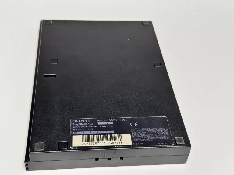 KONSOLA PLAYSTATION 2 SLIM 2X PAD 2X KARTY PAMIĘCI