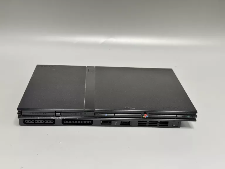 KONSOLA PLAYSTATION 2 SLIM 2X PAD 2X KARTY PAMIĘCI