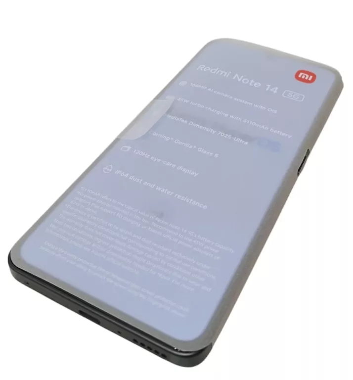 TELEFON REDMI NOTE 14 NA CZĘŚCI
