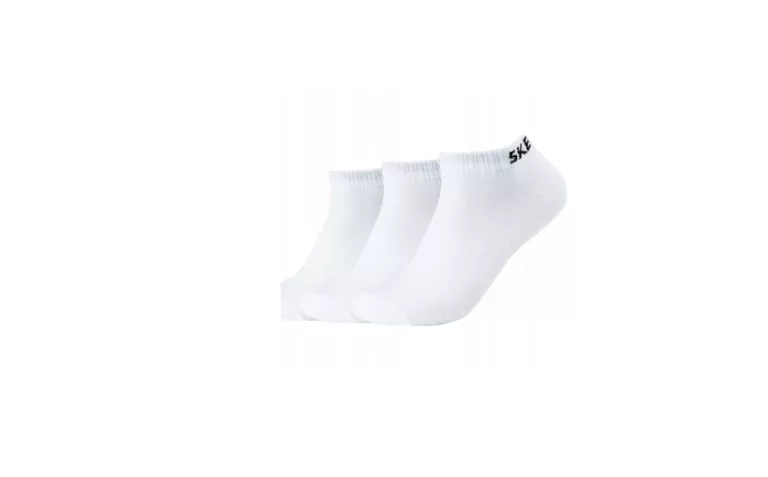 SKARPETKI SKECHERS 3 PAK 39-42 BIALE