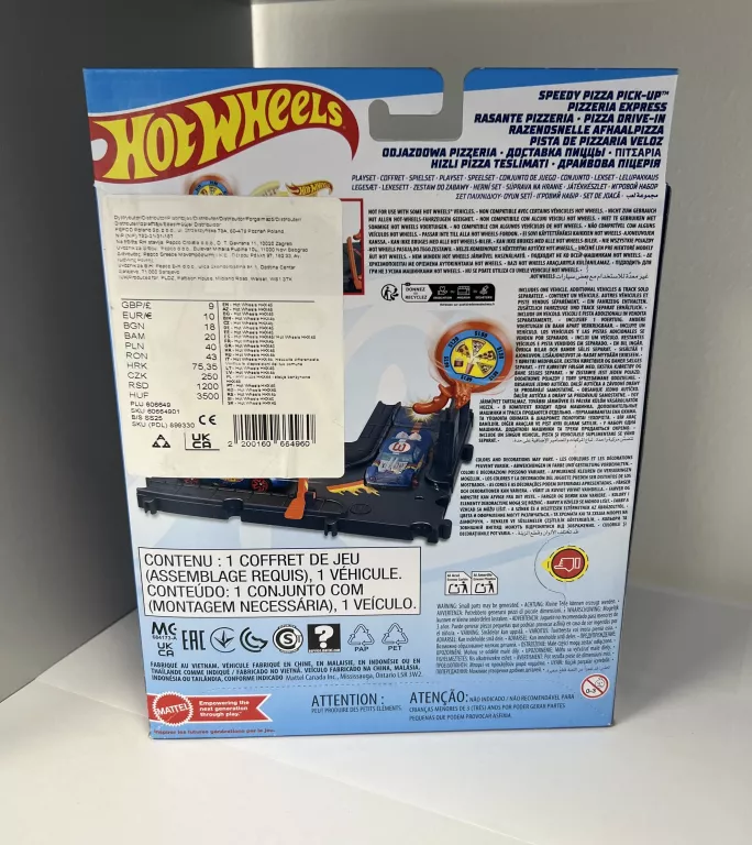 HOT WHEELS SPEEDY PIZZA PICK UP