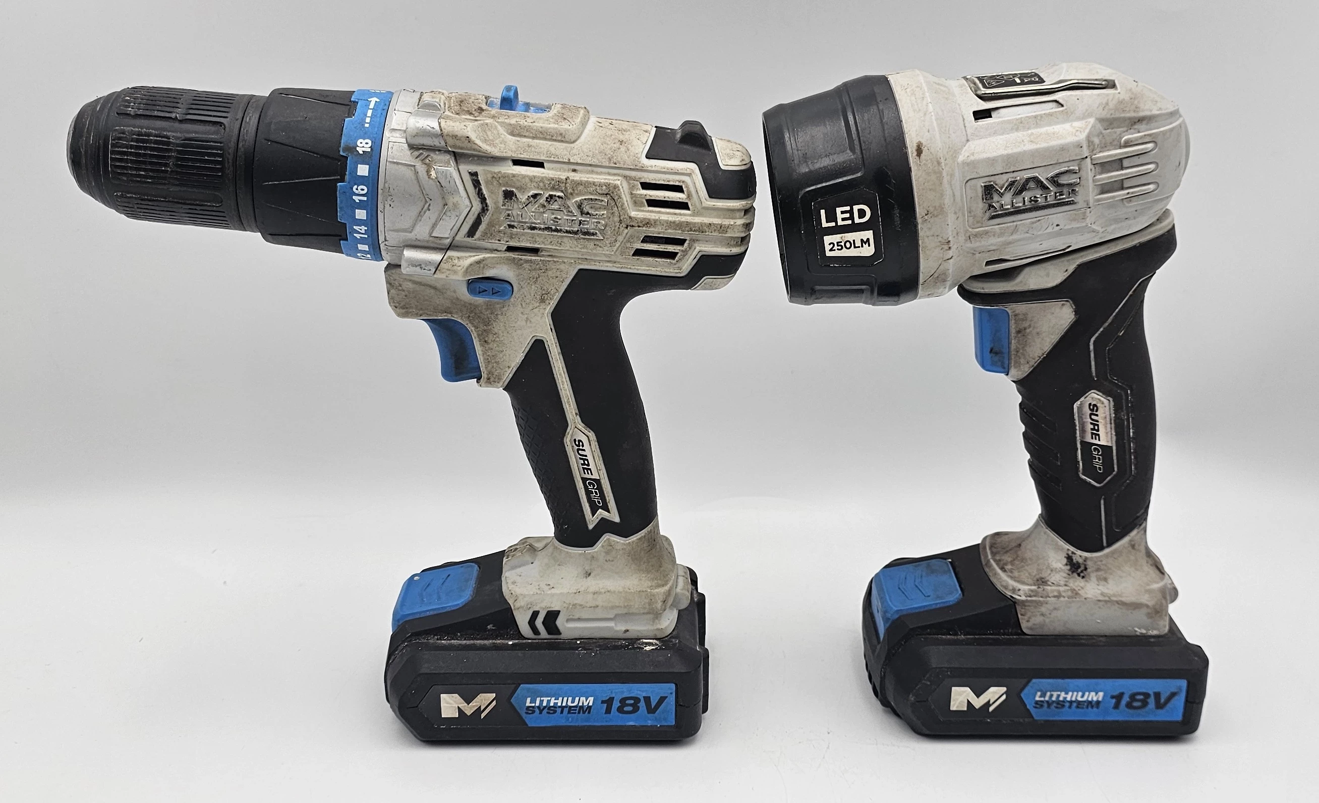 macallister-wkretarka-mscd18-li-2-i-latarka-mst18-li-2x-aku-ladowarka-stan-11323-2