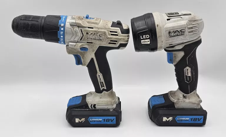 macallister-wkretarka-mscd18-li-2-i-latarka-mst18-li-2x-aku-ladowarka-stan-11323-2