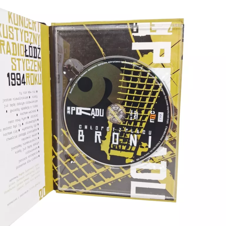 BEZ PRĄDU // KSIĄŻKA I PŁYTA DVD: CHŁOPCY Z PLACU BRONI & DŻEM