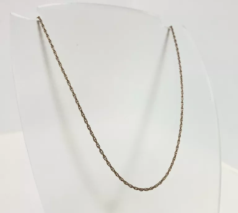 PIĘKNY ŁAŃCUSZEK RÓŻOWE ZŁOTO P585 1,95G