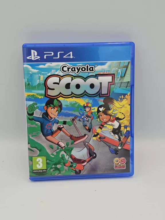 GRA NA PS4 CRAYOLA SCOOT