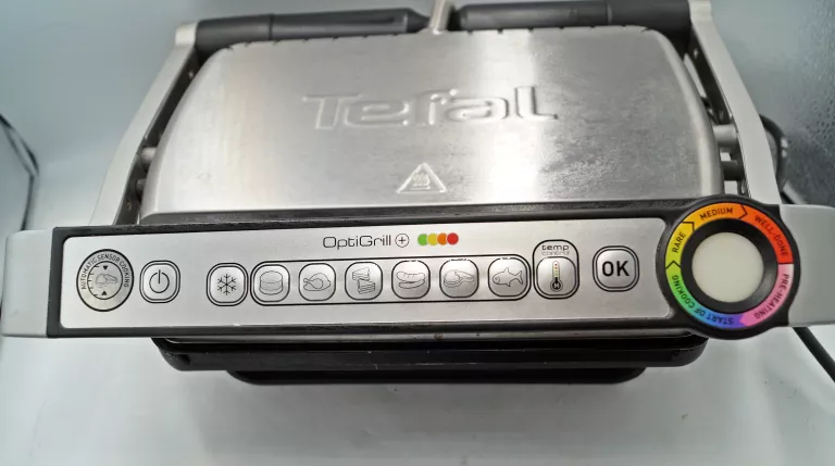 SKŁADANY GRILL ELEKTRYCZNY TEFAL OPTIGRILL+ GC712D12 2000 W